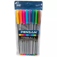 Pensan Набор шариковых ручек Triball, 1.0 мм, 8 шт