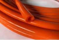 Шланг силиконовый 3 мм (шланг воздушный) вакуумный оранжевый (без армирования) 1 метр