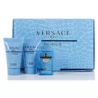 Туалетная вода Versace Man Eau Fraiche 50 мл. + гель д/душа 50 мл. + бальзам п/бритья 50 мл