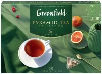 Чайное ассорти Greenfield Коллекция чая 6 вкусов 30 пак