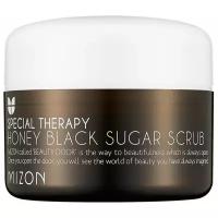 Mizon скраб для лица Special Therapy Honey black sugar scrub
