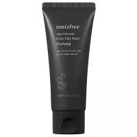 Innisfree маска Jeju Volcanic Color Clay Black для очищения пор