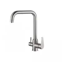 Смеситель для кухонной мойки Steel Hammer SH 725 INOX