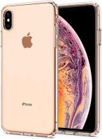 Силиконовый чехол на Apple iPhone XS Max / Эпл Айфон Икс Эс Макс прозрачный