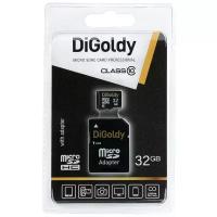 Карта памяти microSD 32 ГБ DiGoldy Class 10 ( DG032GCSDHC10-AD )