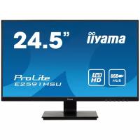 24.5" Монитор Iiyama ProLite E2591HSU-B1, 1920x1080, 75 Гц, TN