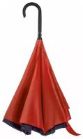 Зонт наоборот Style, трость, сине-красный, длина 78 см, диаметр купола 106 см, купол - эпонж, 190T