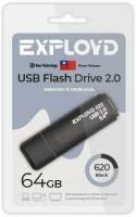 USB флэш-накопитель (EXPLOYD EX-64GB-620-Black)