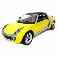 SMART Roadster Cabriolet 1:18 Italy коллекционная масштабная металлическая модель автомобиля yel