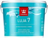 Tikkurila Luja 7 Краска для влажных помещений (под колеровку, матовый, база C, 9 л)