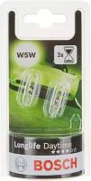 Лампа W5W 12V 5W LONGLIFE DAY Bosch, 1987301052