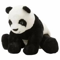 Мягкая игрушка, белый/черный, панда, 30 см, крамиг икеа, KRAMIG IKEA
