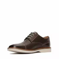 Мужские дерби Clarks 26171594 Clarks Atticus LT Cap темно-коричневый 42 EU