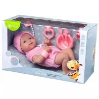 Пупс Junfa toys Pure Baby, 35 см, WJ-B9974 розовый