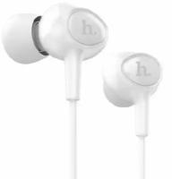 Наушники M22 Universal Earphone, вакуумные с микрофоном, белые