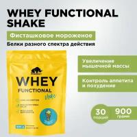 Протеин сывороточный PRIMEKRAFT Whey Functional Shake, Фисташковое мороженое, 900 гр, дой пак