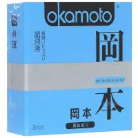 Презервативы Okamoto Skinless Skin Super Lubricated, 3 шт