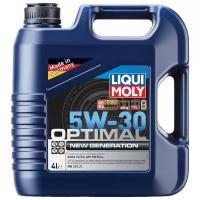 HC-синтетическое моторное масло LIQUI MOLY Optimal New Generation 5W-30, 4 л, 4 кг