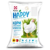 Purina® HAPPY корм для бройлеров, Развитие (Комбикорм для бройлеров Гроуэр Purina® SPECIAL)