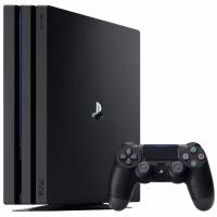 Игровая приставка Sony PlayStation 4 Pro 1000 ГБ HDD, без игр, черный