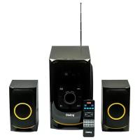 Колонки Dialog Progressive AP-208 black (2.1, 30W+2*15W RMS,Bluetooth,FM,USB+SD reader) AP-208