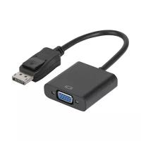 Переходник/адаптер KS-is DisplayPort - VGA (KS-454), 0.3 м, черный