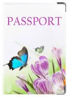 Обложка для паспорта TINA BOLOTINA Бабочки