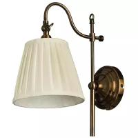 Бра Arte Lamp Seville A1509AP-1PB, E14, 40 Вт, белый