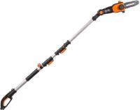 Цепная пила Аккумуляторная телескопическая WORX WG349E.9, 20В, 20 см, без АКБ и ЗУ