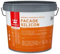 Краска для фасадов и цоколей Tikkurila Facade Silicon (Фасад Силикон) 5л белый (база А)