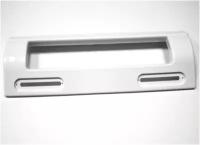 Ручка двери холодильника белая, универсальная. Длина-196 мм, расстояние между крепёжными болтами от 100 мм до 158 мм. Код: WL507, замена WL504