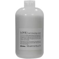 Davines очищающая пенка Love Curl Cleansing Cream для усиления завитка у вьющихся волос, 500 мл