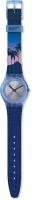 Наручные часы swatch Наручные часы SWATCH LICENCE TO KILL 1989 GZ328, кварцевые, синий