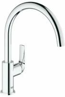 Смеситель для кухни GROHE BauCurve, высокий излив, хром (31231001)