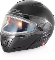 Шлем снегоходный ZOX Condor, стекло с электроподогревом, мат, черный, размер L