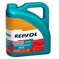 Синтетическое моторное масло Repsol Elite Long Life 50700/50400 5W30, 4 л