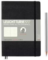 Записная книжка Leuchtturm А5 (в точку), черная