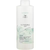 Wella Professionals / Бессульфатный шампунь для вьющихся волос NUTRICURLS SHAMPOO FOR WAVES NO SULFATES ADDED, 1000мл