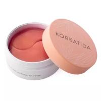 Koreatida Маска для век с пептидами и рубиновой пудрой Peptide & Ruby Hydrogel Eye Patch, 60 шт