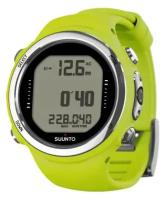 SUUNTO Декомпрессиметр D4i, наручный, силикон, лайм без USB