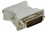 Адаптер Gembird, DVI-A 29(m)-VGA(f), белый