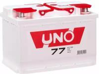 Автомобильный аккумулятор UNO 6ст- 77 NR обратная полярность