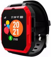 Часы с GPS трекером Geozon Ultra Black/Red (G-W15BLKR)