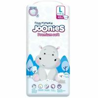 Joonies Подгузники Premium Soft, L (9-14 кг.), 42 шт