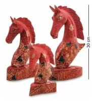 Фигурка Лошадь набор из трех 25,20,15 см (батик, о.Ява) 10-014 113-402380