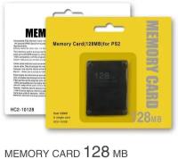 Карта памяти для игровой приставки Sony Playstation 2 PS2 Memory Card 128mb
