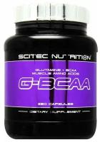 Аминокислоты Глютамин BCAA Scitec Nutrition G-BCAA в капсулах, 250 к