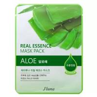 Juno тканевая маска Real Essence Mask Pack с алоэ