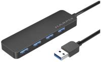 USB Концентратор HARPER HUB-04P, черный