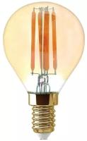 Лампочка Thomson филаментная TH-B2123 9 Вт, E14, 2400K, шар, теплый белый свет